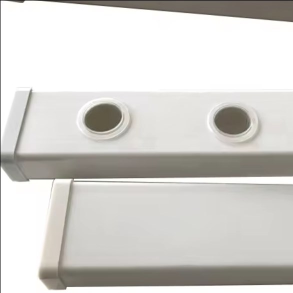 PVC NFT System 100*50mm NFT Gutter Gutter for Greenhouse