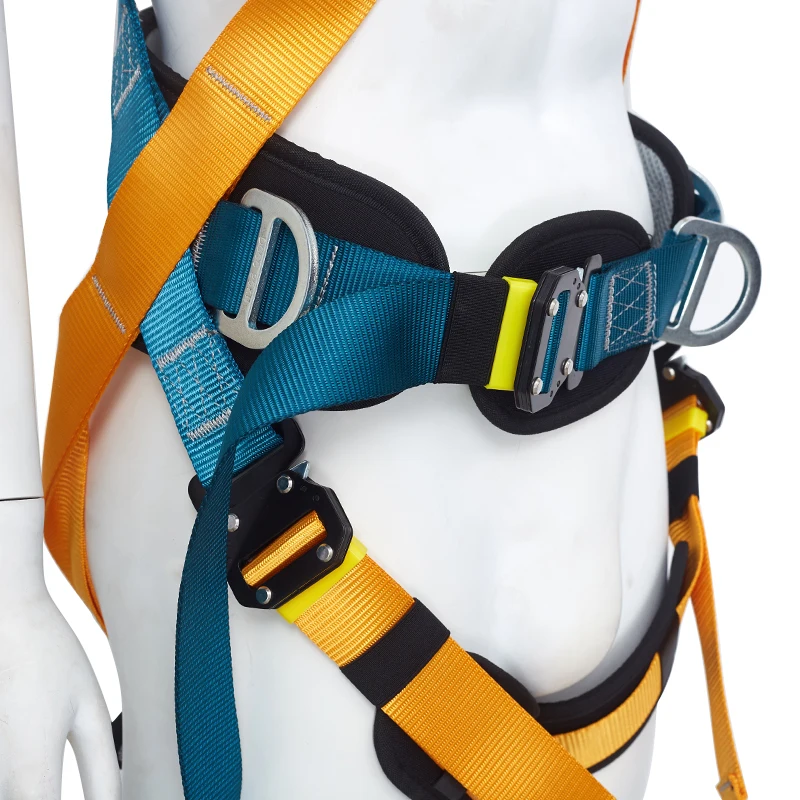 Custom logo Full Body protection Anti Falling Construction Safety Harness