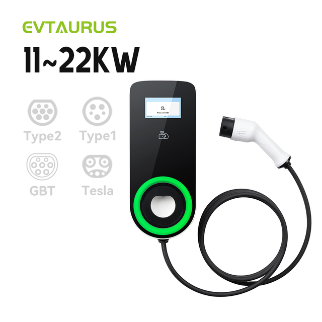 OEM Single Gun 22kW BYD EV Wallbox