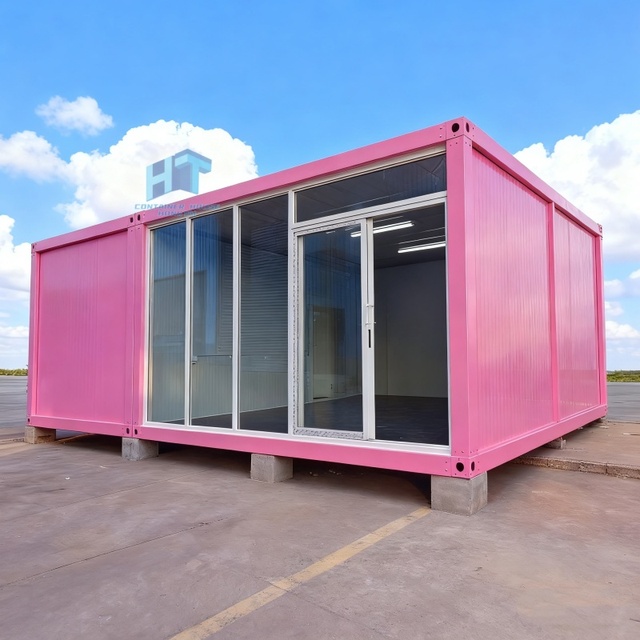 Modular Quick-Assembly Container House Prefabricated Mobile Office Site Cabin