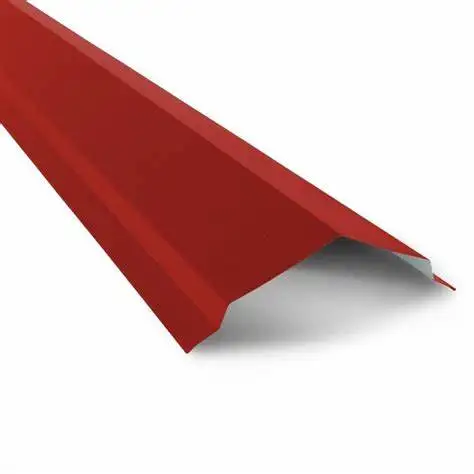 Color Coated Steel Ridge Cap Price Galvanized Steel Corner ridge Cap
