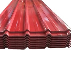Customized Sizes 0.12 Thickness Zinc Color Coated Corrugated Roofing Sheet