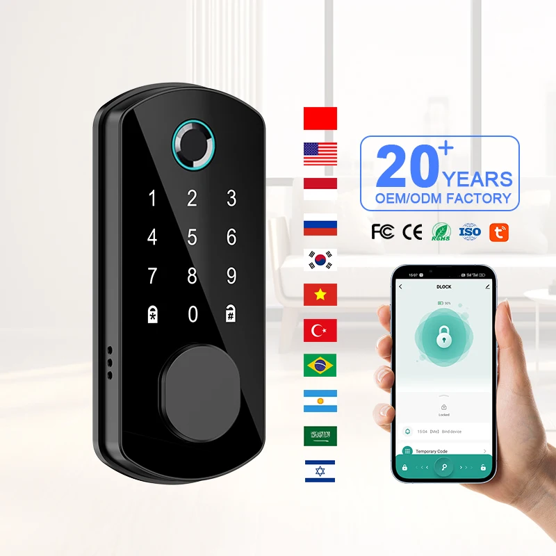 2026 Smart Locks for Home Hotel Keyless APP Control
