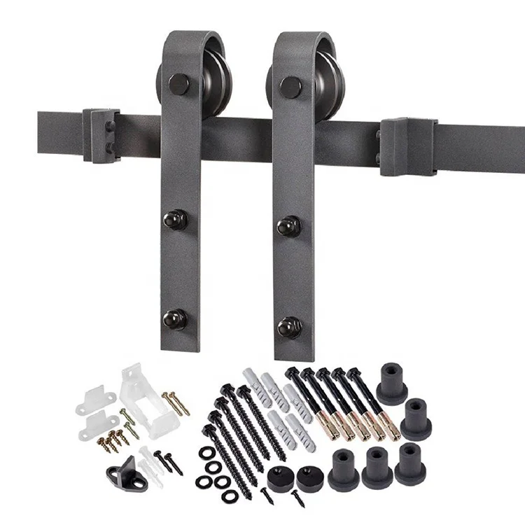 Barn Door Hardware with Soft Close Tracking Door Hardware