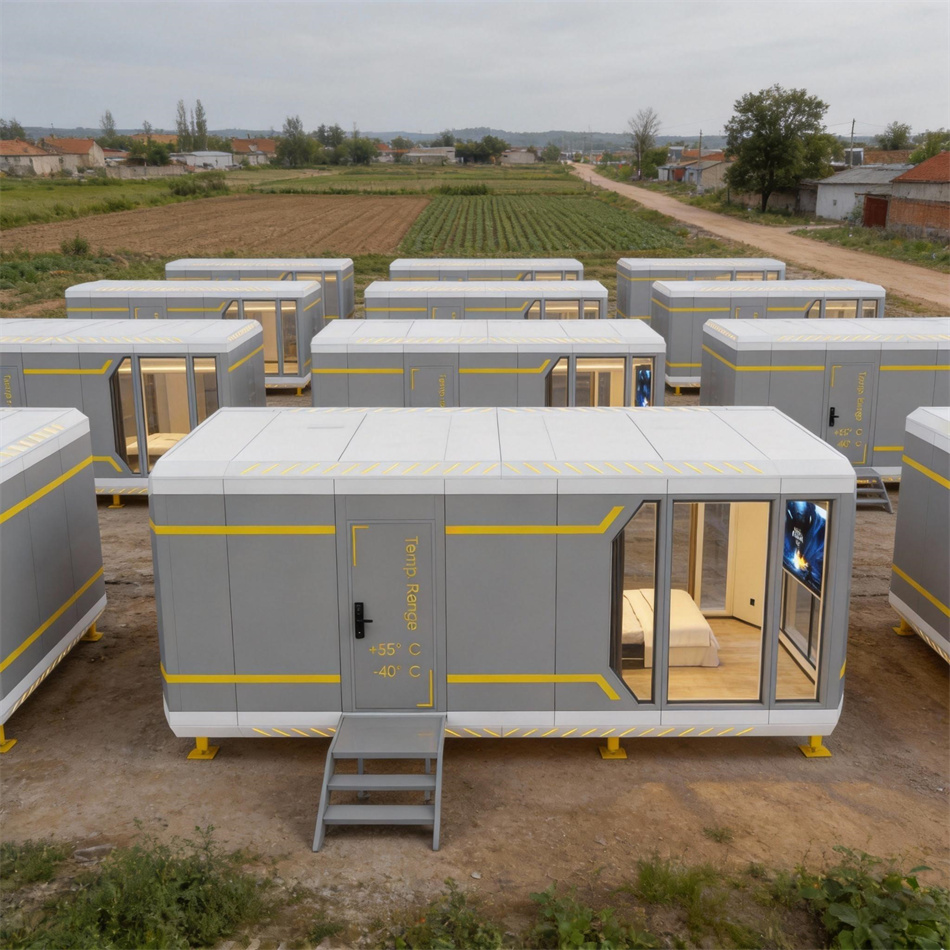 Fast Installation Prefab Modular Capsule Home