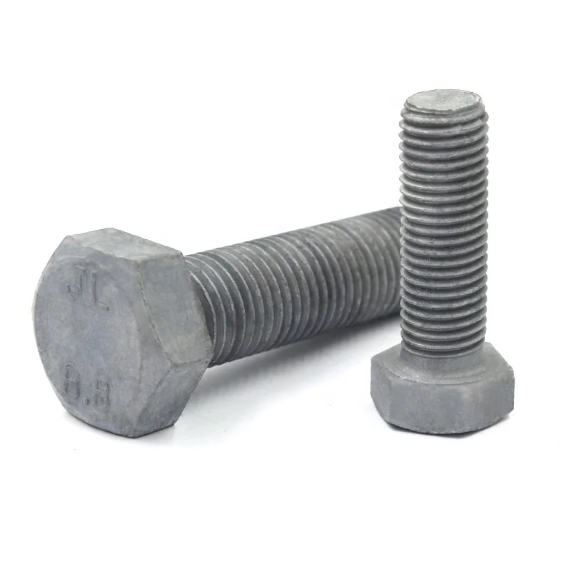 M16 M20 M22 M24 M30 8.8 Grade HDG Hot Dip Galvanized DIN 933
