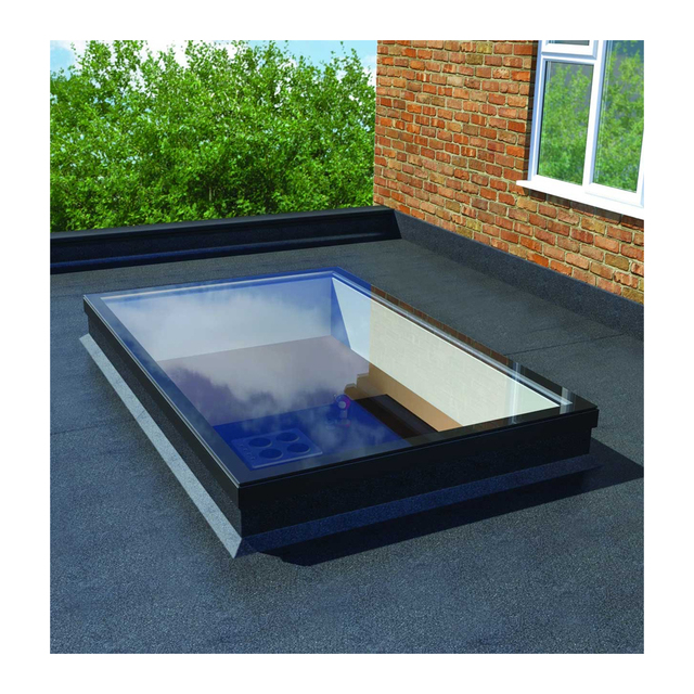 Wholesale Australia Tempered Glass Roof windows Aluminum Frame Electric Skylight