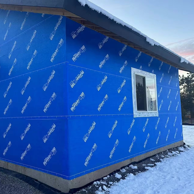 Breathable House Wrap Vapor Permeable Membrane Synthetic