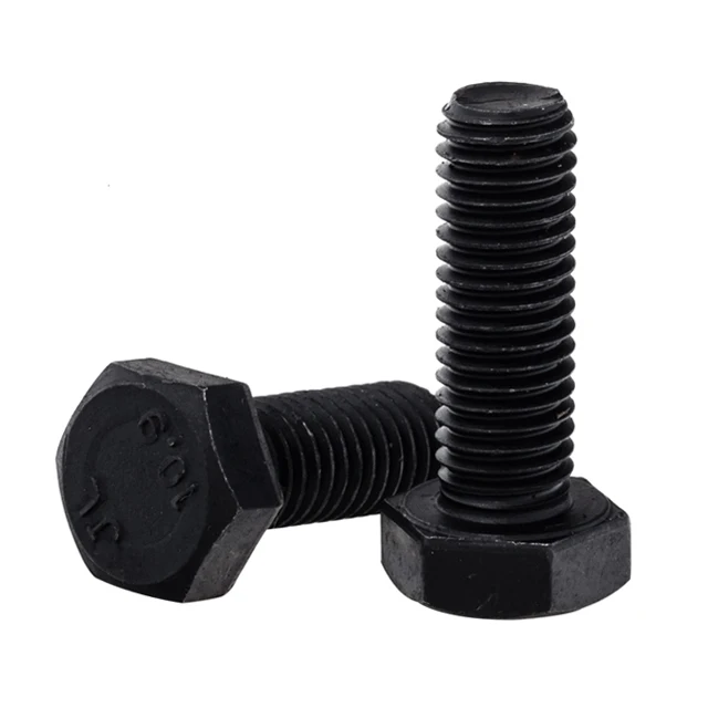 Factory Standard ASTM A307 A307M Carbon Steel M12 Hex Bolt A325 HDG