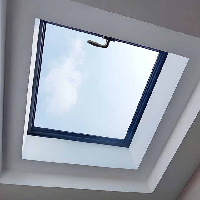 Study Skylight Intelligent Sensor Skylight Aluminum Alloy Glass Living Room