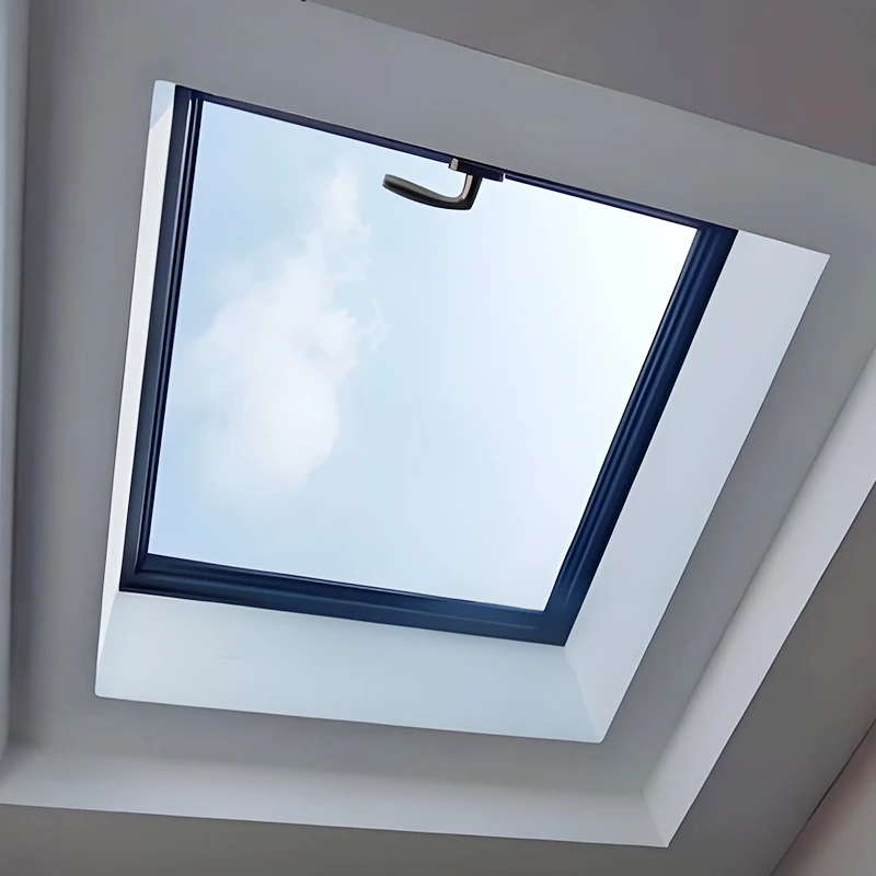 Study Skylight Intelligent Sensor Skylight Aluminum Alloy Glass Living Room