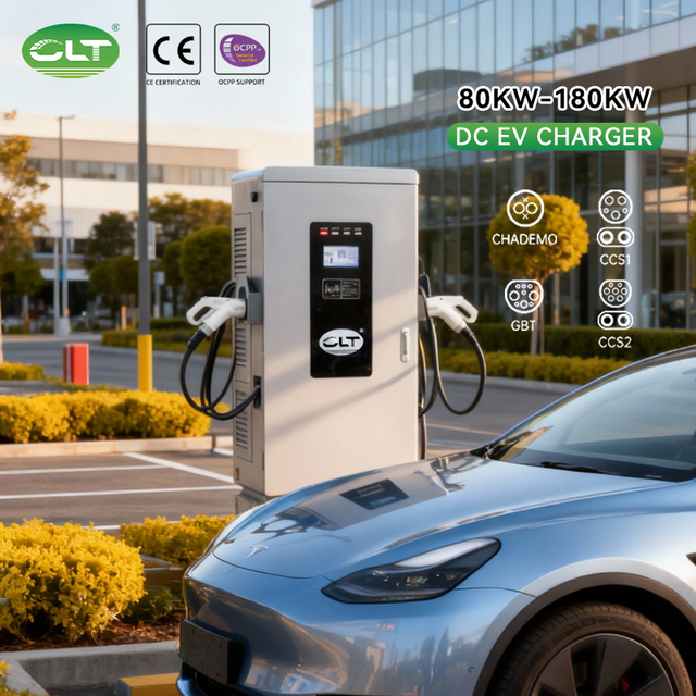 80kW to 180kW DC Electric EV Fast Charging Station