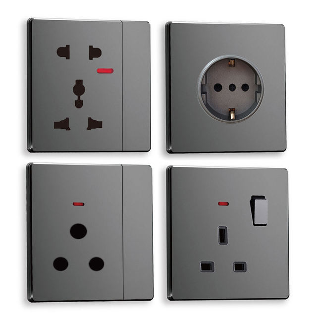 New Design Products 86 Type UK Standard Luxury Switch