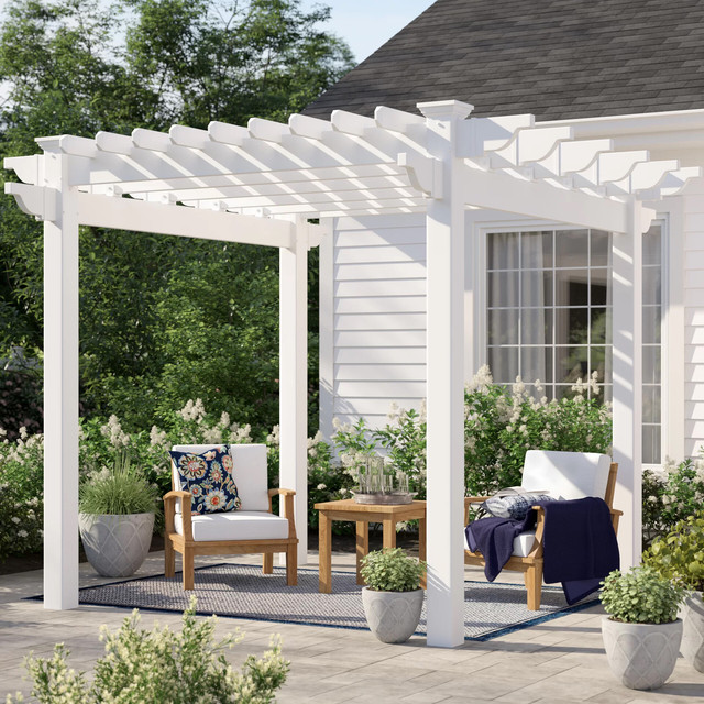 Motorized Aluminium Pergola with LED Lights