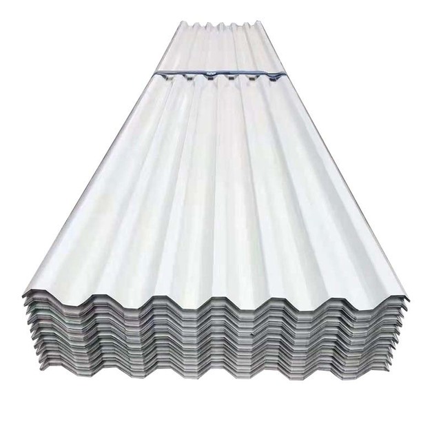 Corrugated Galvanized Roofing Sheets Zinc-Aluminum Coated Steel for Durable Roof