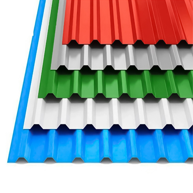 Hot Sale Color Corrugated Roofing Sheets 14 Gauge Color Coated Galvanized