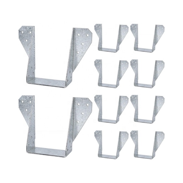 Custom 4x6 Carbon Steel Hot Dip Galvanized Wood Timber Joist Hangers