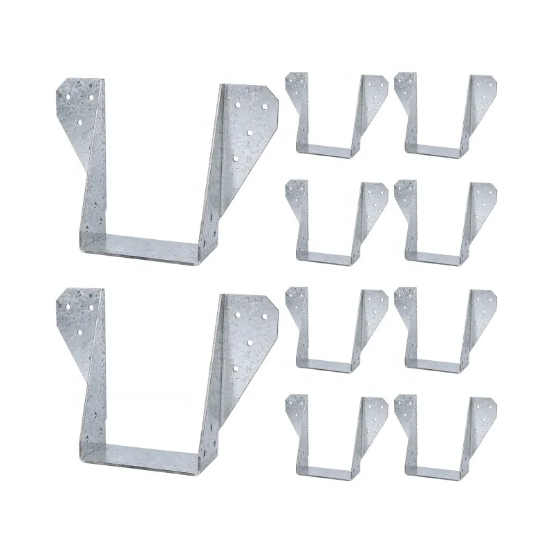 Custom 4x6 Carbon Steel Hot Dip Galvanized Wood Timber Joist Hangers