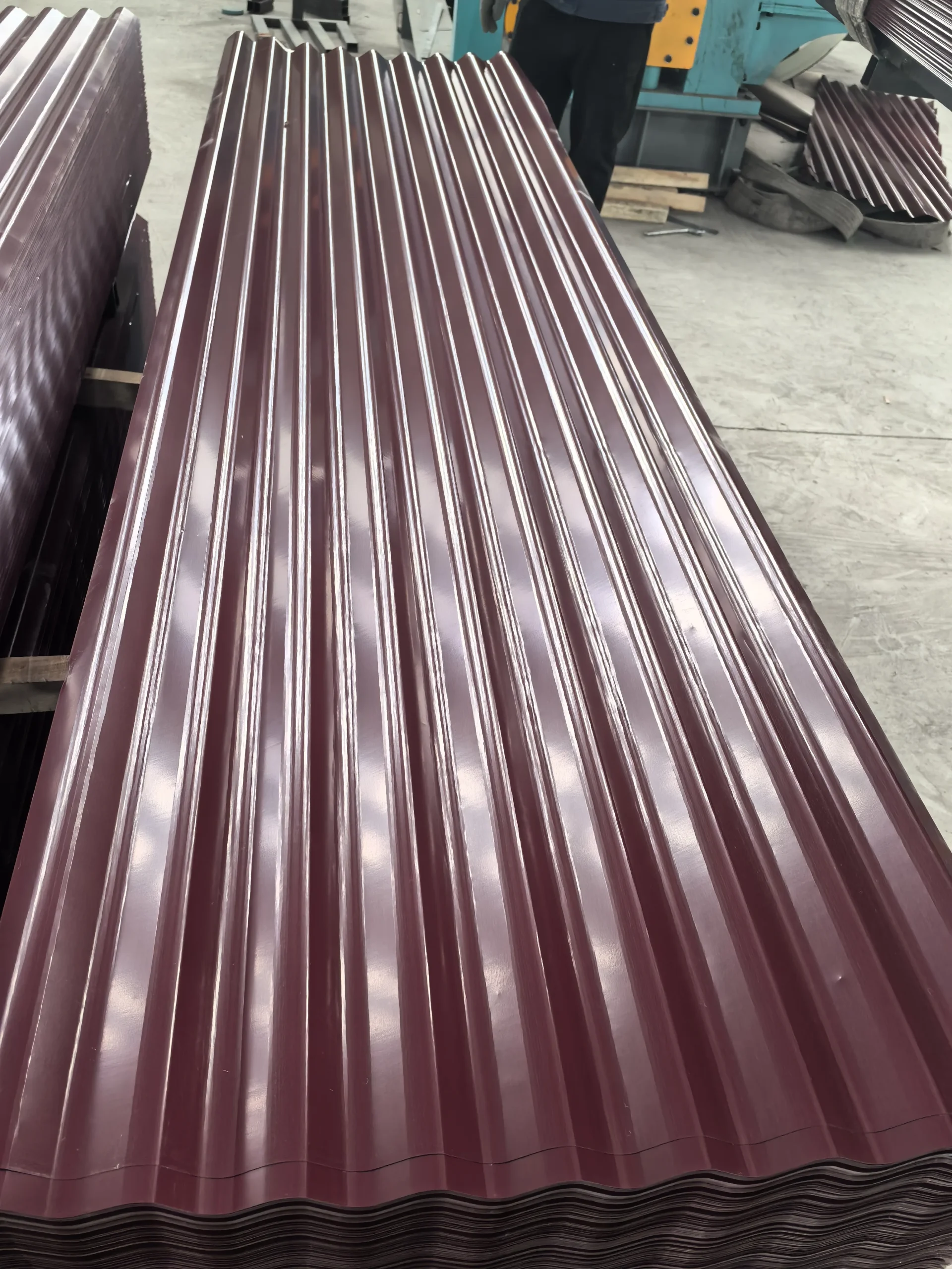 Best Price 0.4mm*1000mm PPGI Sheet Color Coated Galvanized Steel Corrugated