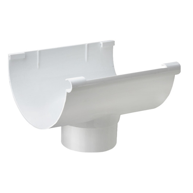 Chinese Supplier ERA gutter system PVC Rainwater Gutter and Fittings Top Quality
