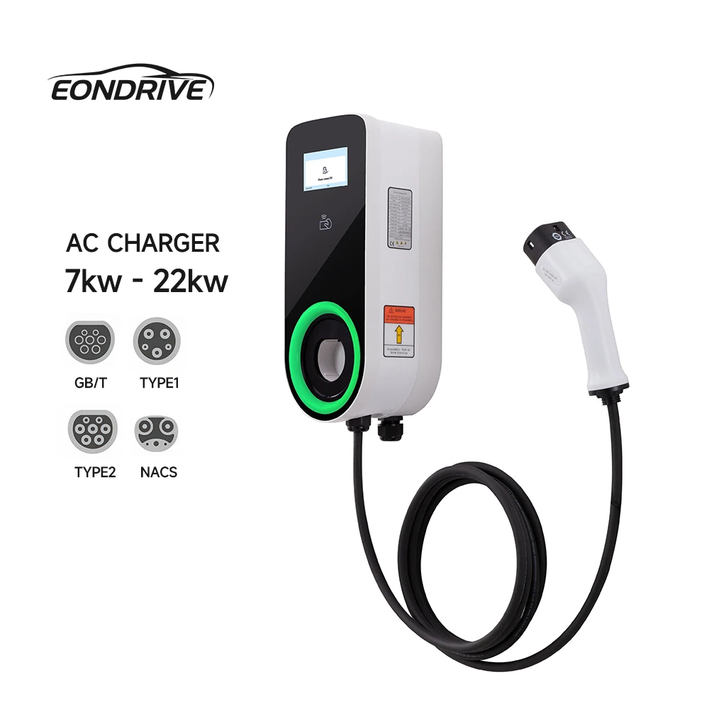EONDRIVE New 22kW Wall Mounted EV Charger