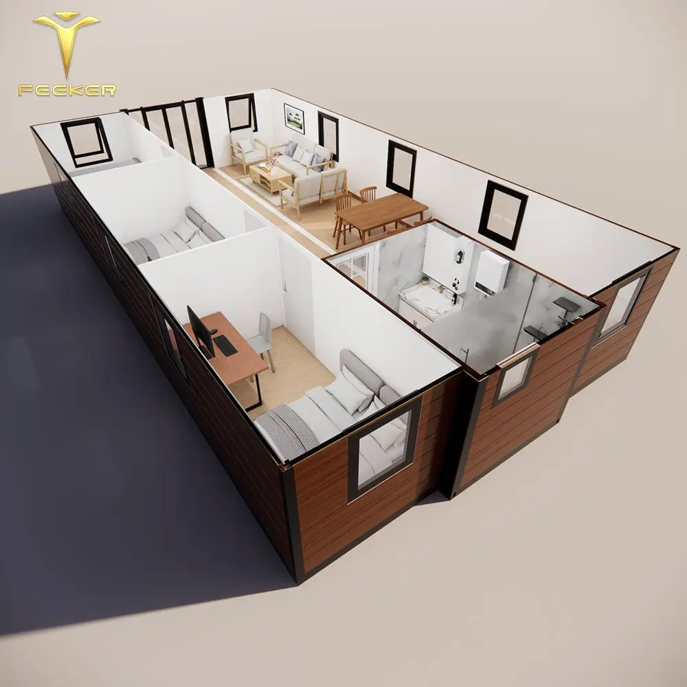 40ft Wholesale Luxury Expandable Container House