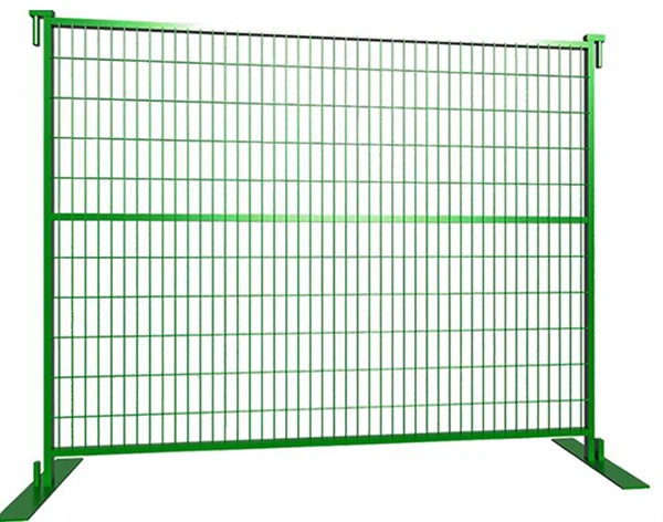 Strong PVC Galvanized Portable Metal Fence Panel Movable Temporary Fence