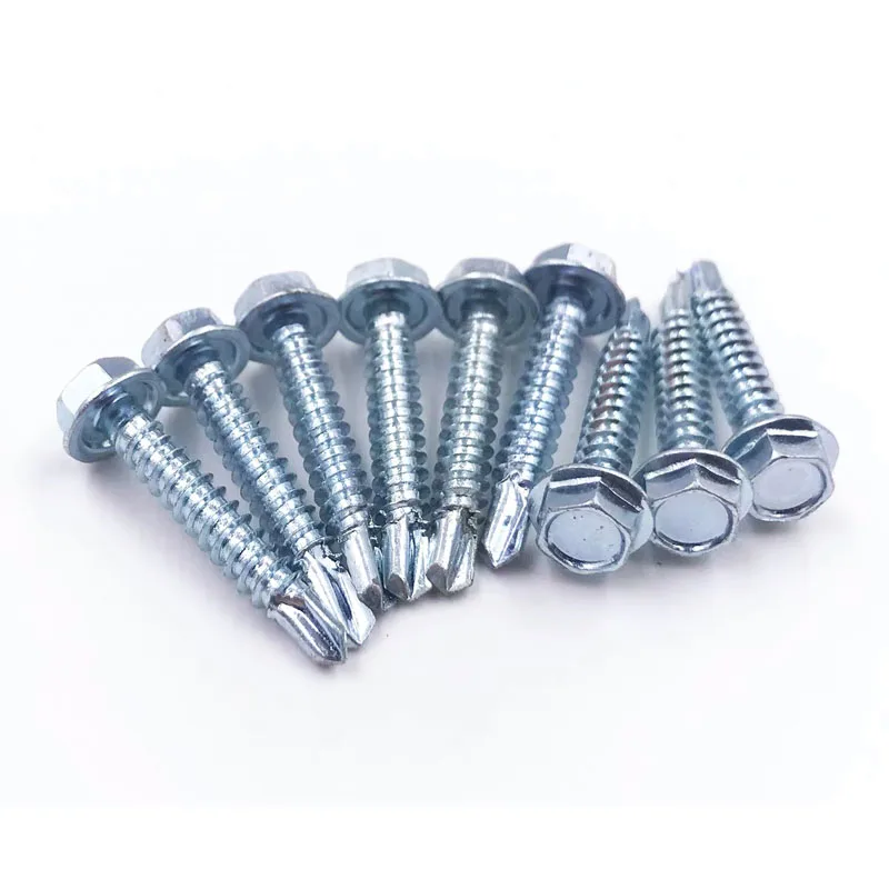 Hot Sale Bimetal Bimetallic Bi Metal Roof Screw Self-Drilling Roofing Screw