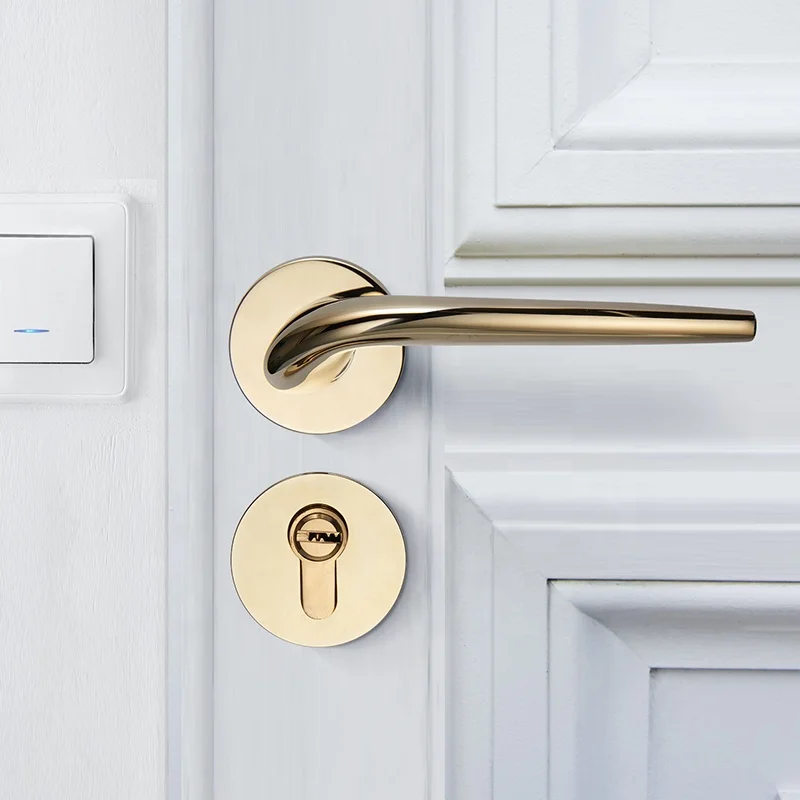 YONFIA 8036 Classic Gold European Style Designer Door Pull Handle