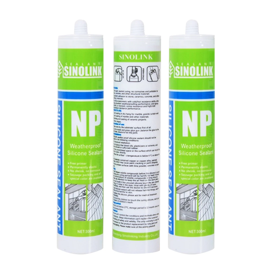 Sinolinking Manufacturer Wood Glass Adhesives Transparent Silicone