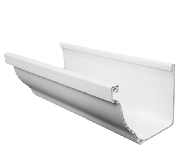Building Material Export Low Price Half Round Water Aluminum Rectangular Rain Gutter