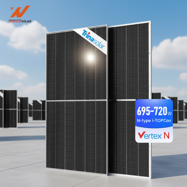 Trina Solar 720W N-Type Panel for Commercial Use