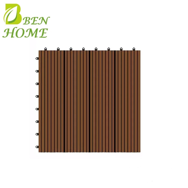 WPC Waterproof Interlocking Composite DIY Tiles