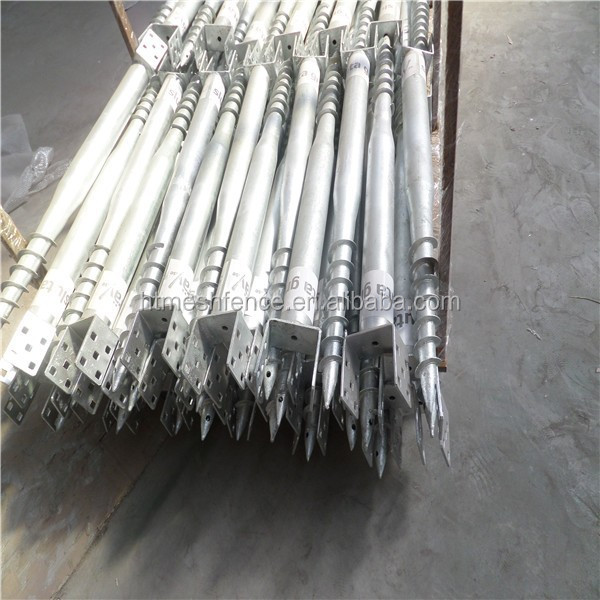 Spiral Ground Anchor Rod / helix Post Anchor Galvanized