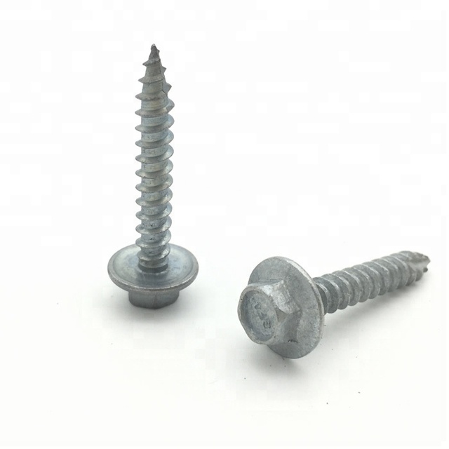10g 12g 14g Hex Washer Head Tek Screws Class 4 Class 3 Galvanised AS3566 Standard