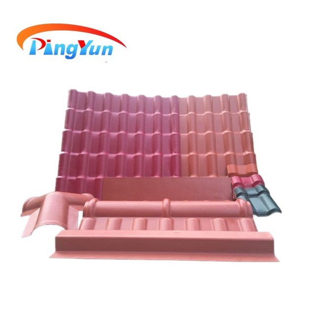 Roof Tilg Top Ridge ASA+PVC Roofing Tile Accessories/high Quality Ridge