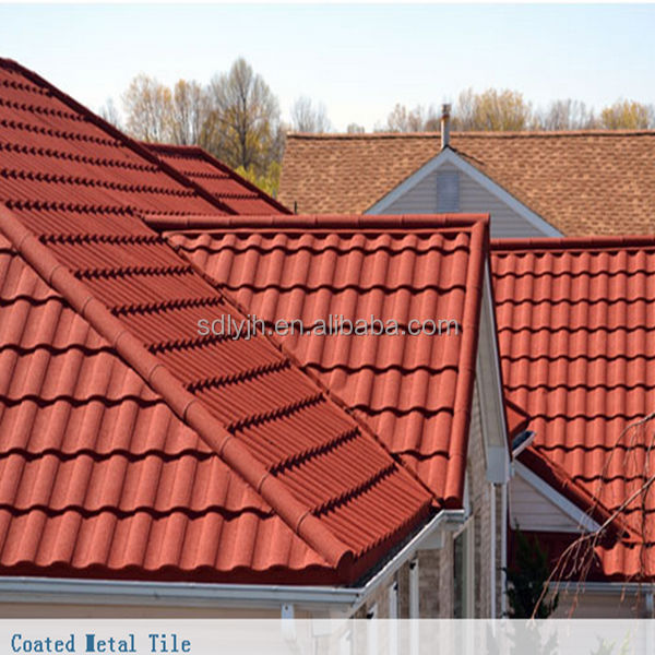 High Quality Sheet Metal Roofing Tile Color Stone Coated Terracotta Metal