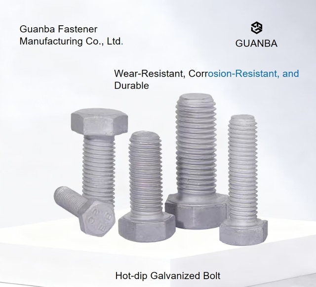 HDG Hex Head Bolt Grade 10.9 ISO 4017 M16*100 Half Thread