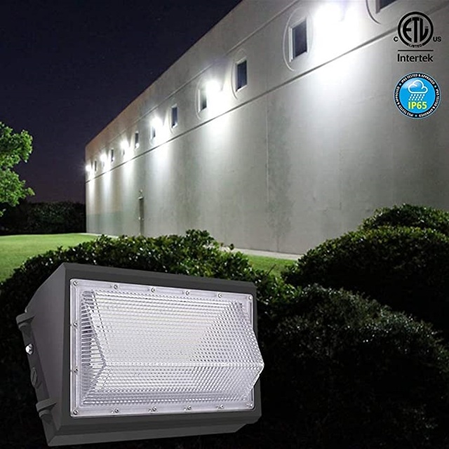 LED Wall Pack Light 80W CCT Selectable Outdoor