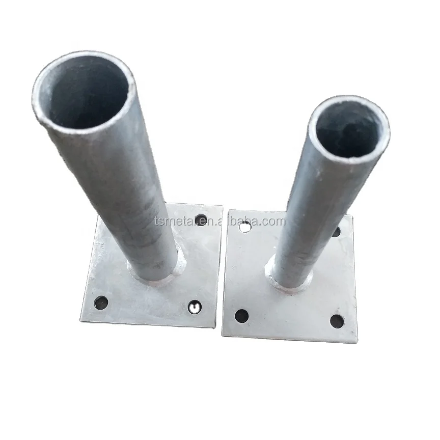Custom Hot Dip Galvanized Steel L Hollow Bracket