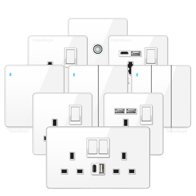 Luxury High Quality Multi Functional Wall Switch
