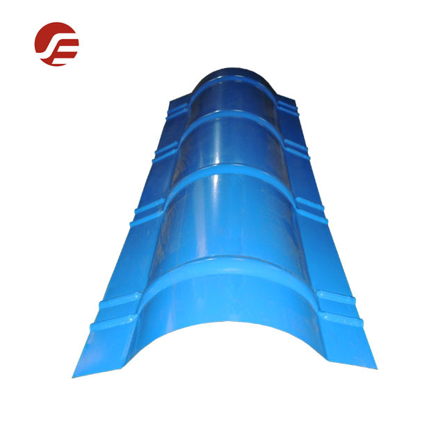 Ridge Cap Making Machine Metal Steel Roof Tile Ridge Cap Machine Tile