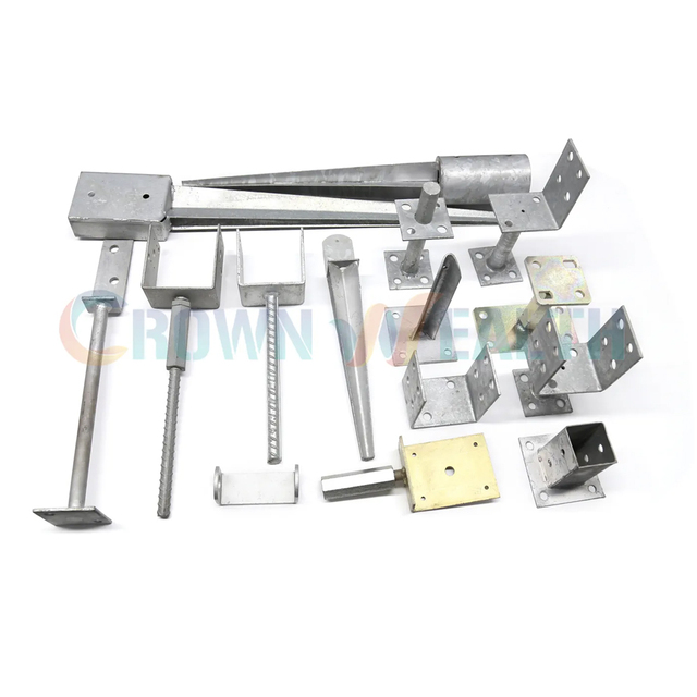 Custom Hot-dipped Galvanized U/L/T Type Fence Post Anchors