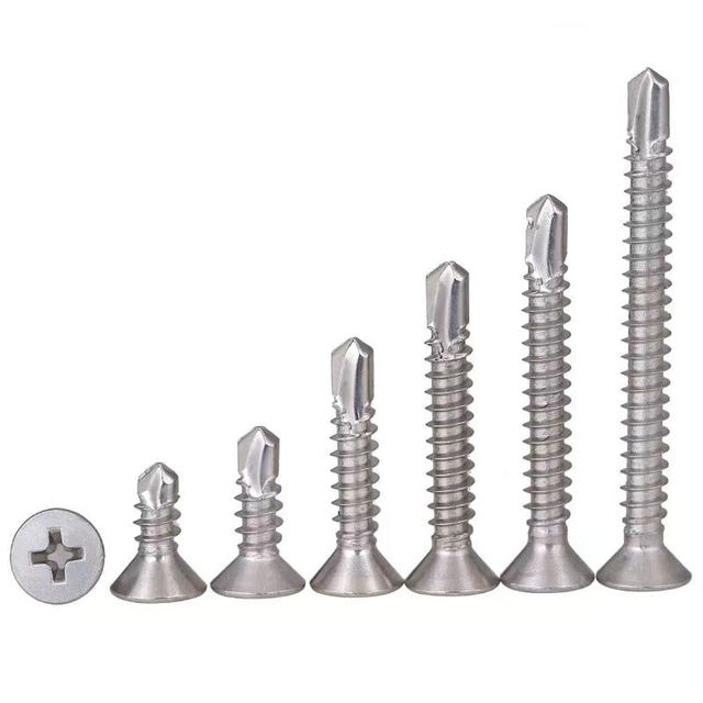 #10 Roofing Tek Screws With Rubber Washers Tornillos Hexagonal Hex Head Screw