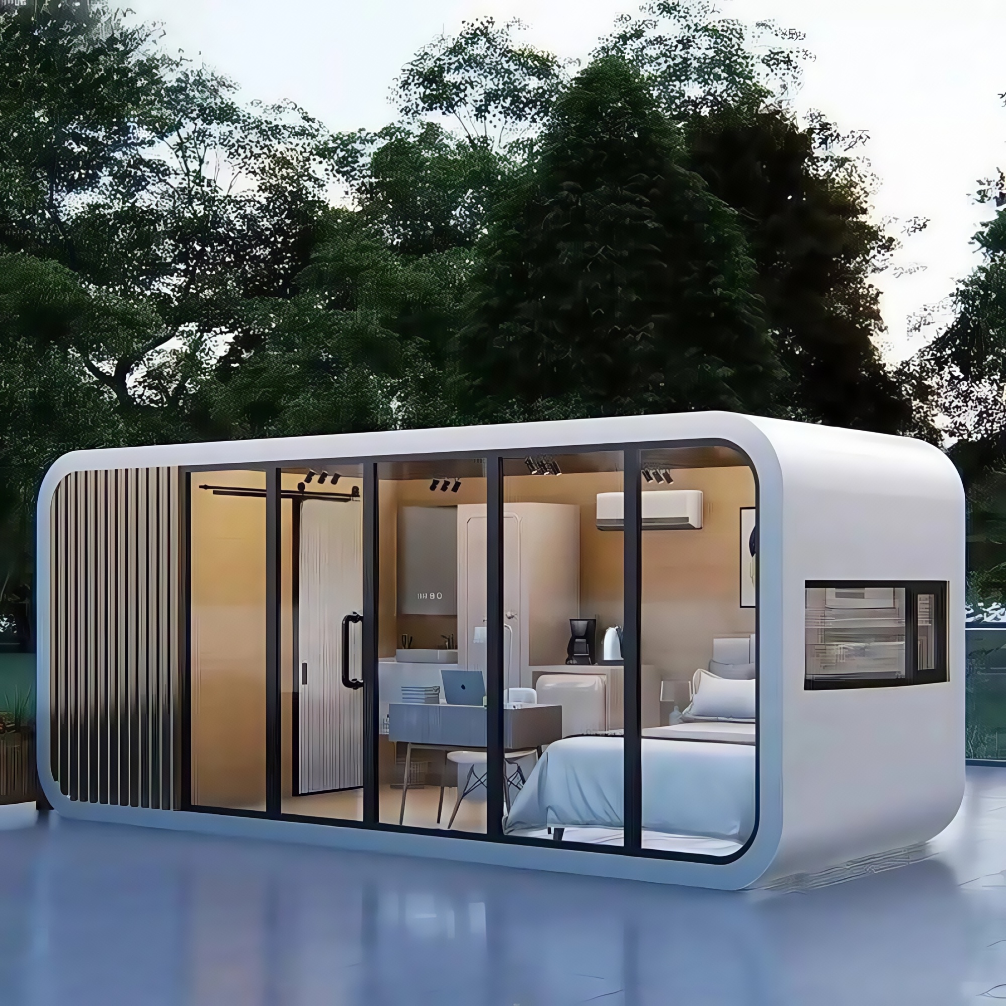 Tiny Prefab Working House Office Camping Pod