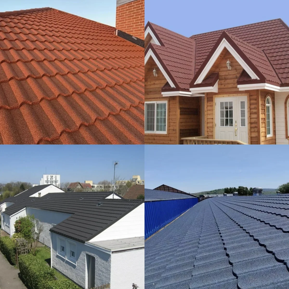 Metal Roof Shingles Long Span Pvc & Upvc House Roofing Building Material