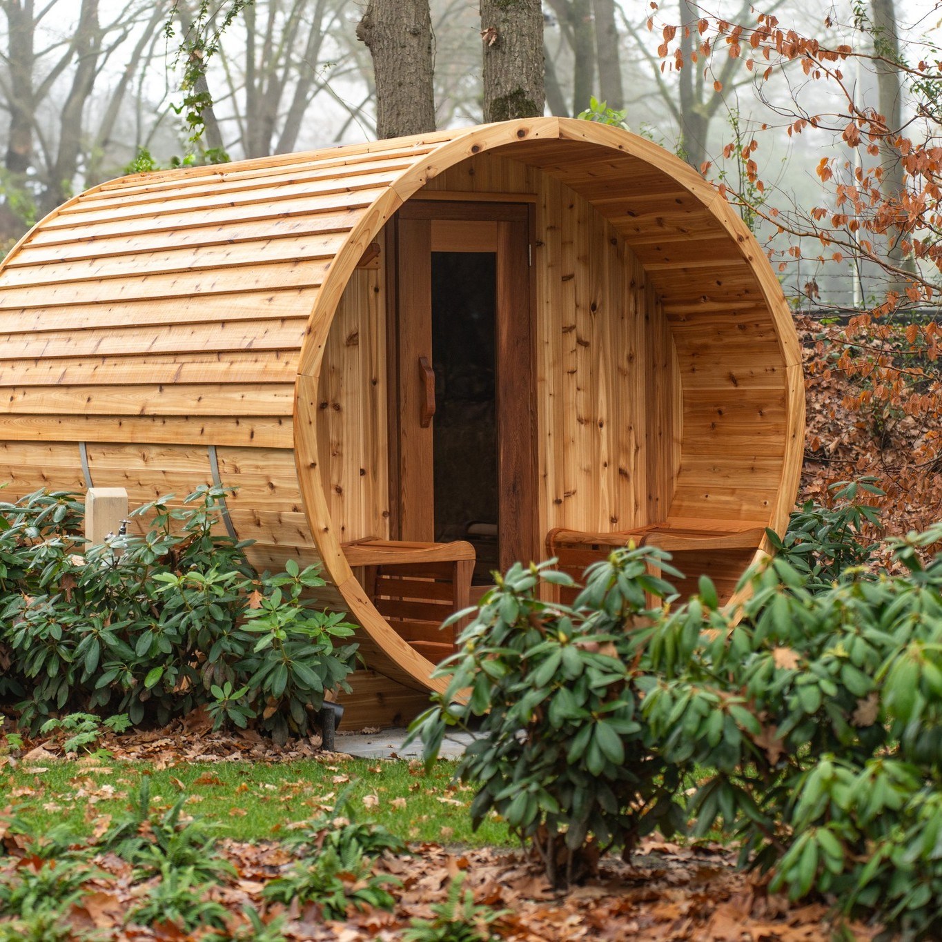 Outdoor Sauna Cabin Kit - 2.4m x 2.4m