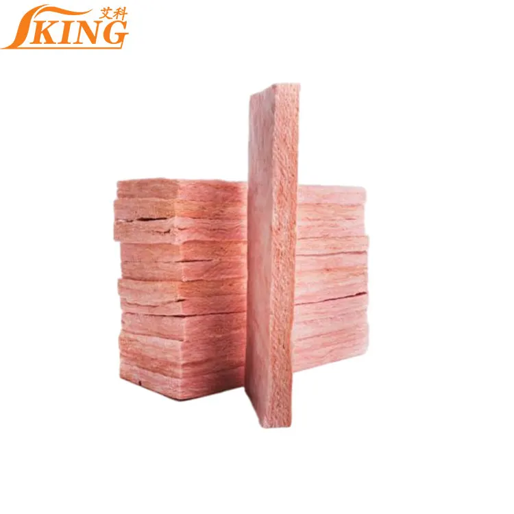 ISOKING pink Fiberglass Wool Insulation US and Canadian Certified