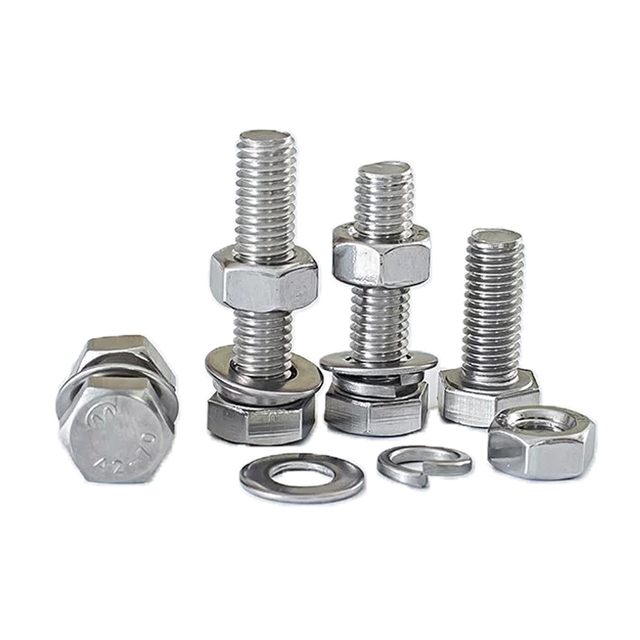 Carbon Steel Galvanized DIN933 M4 M8 M10 M12 M24 Hex Bolt Grade 4.8/ 8.8