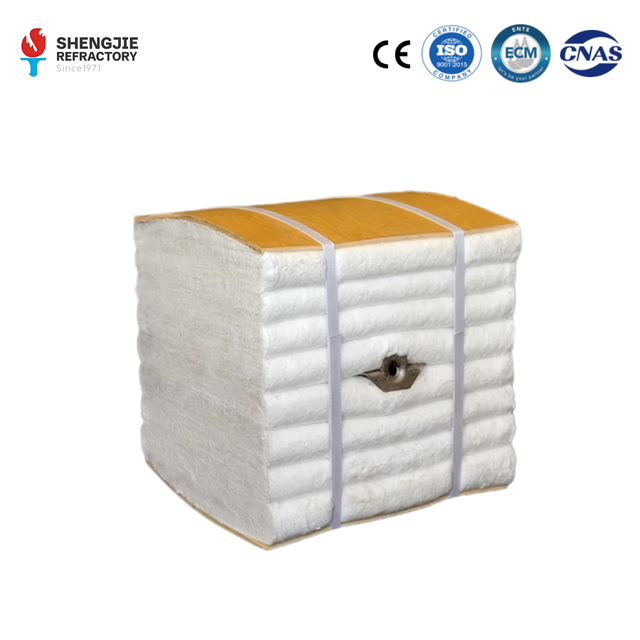 Thermal Insulation Ceramic Fiber Module Blanket Folding Module 1260